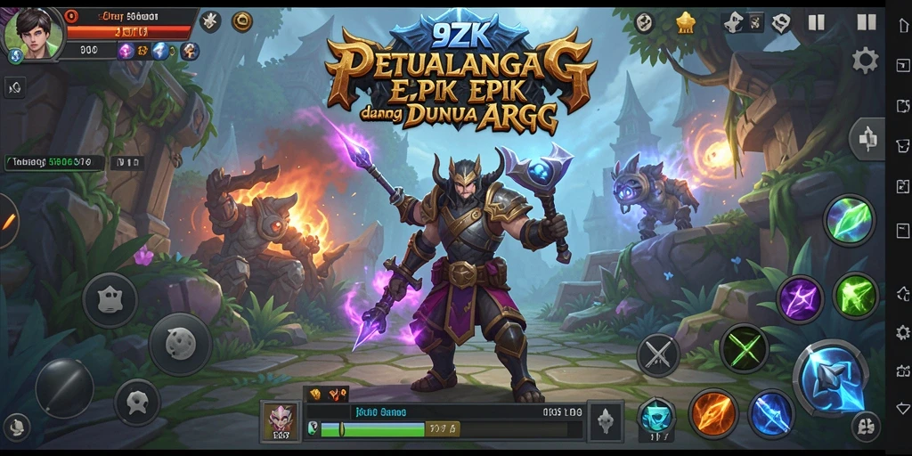 Tampilan gameplay seru dan grafis menawan di 9ZK.