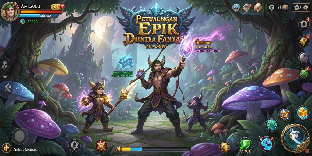 Tampilan gameplay API5000 yang mendebarkan dalam mode RPG.