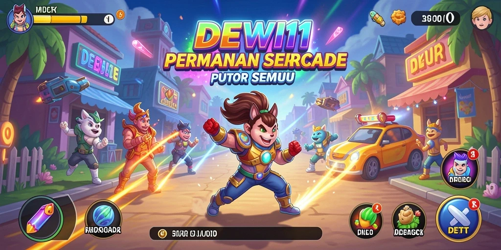 Tampilan gameplay menegangkan yang dihadirkan DEWI11 dalam setiap level.