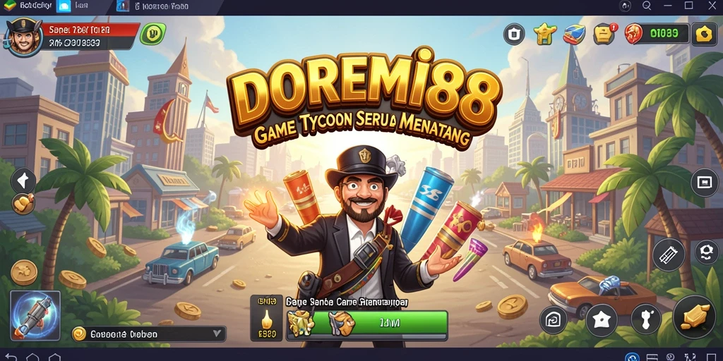 Tampilan gameplay DOREMI88 yang menantang dan menarik.