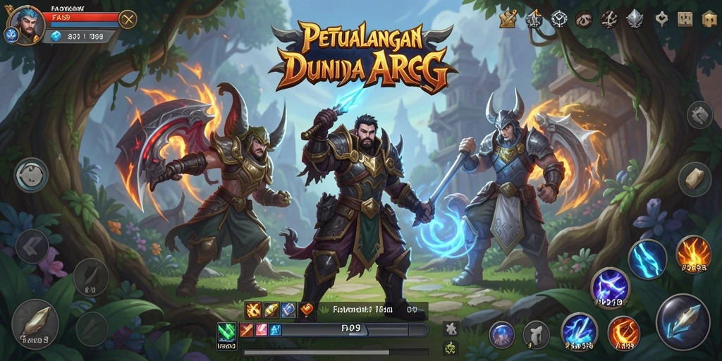 Tangkapan layar dari gameplay menegangkan di FA99.