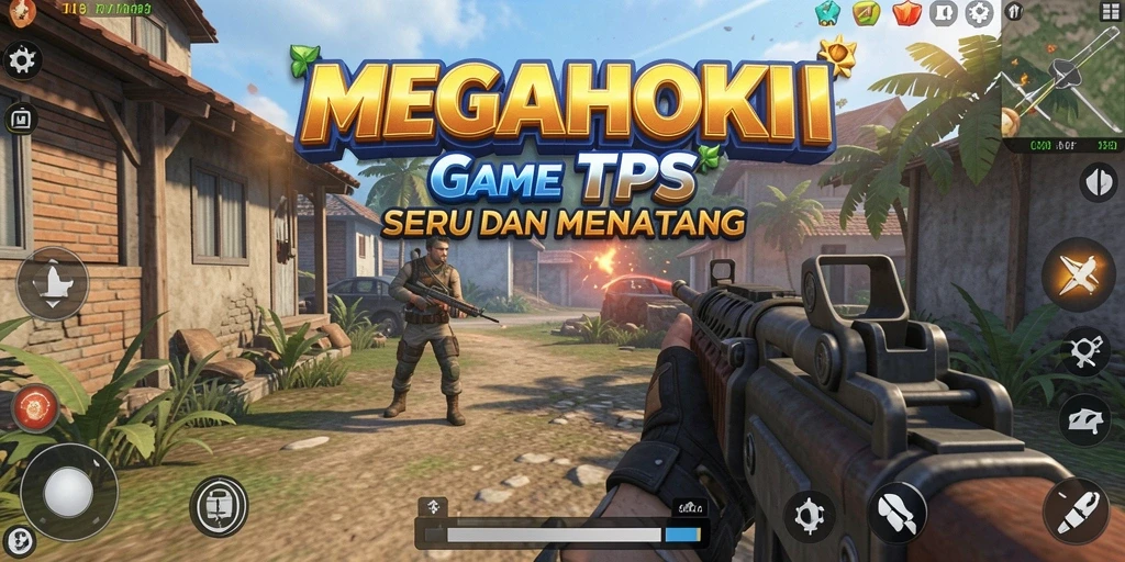 Tampilan gameplay MEGAHOKI yang seru dan menantang.