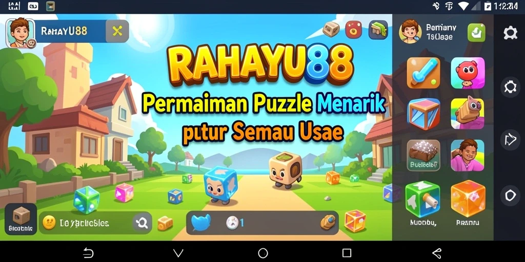 Tampilan gameplay yang menarik dan menantang dalam RAHAYU88.