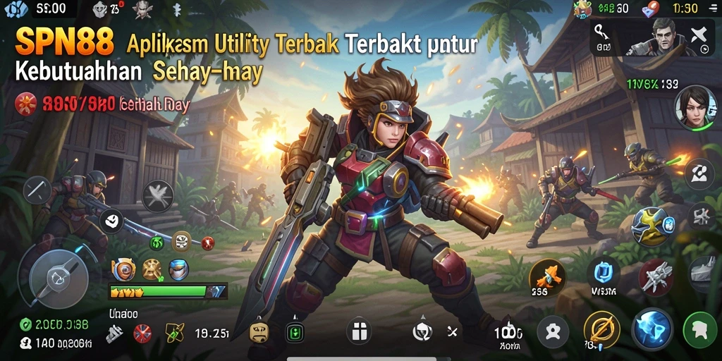 Tampilan antarmuka SPN88 yang sederhana dan efisien.
