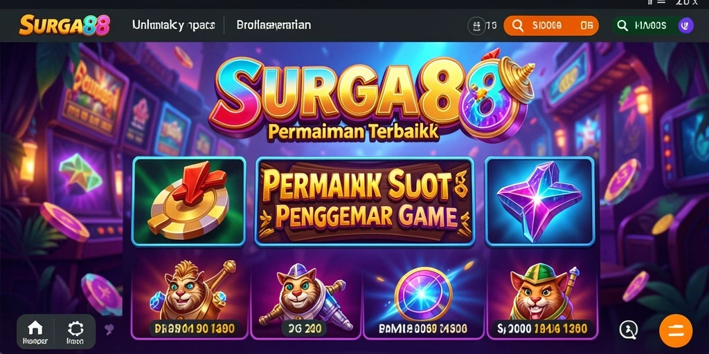 Tangkapan layar gameplay <strong>SURGA88</strong> menampilkan keseruan permainan Slot.